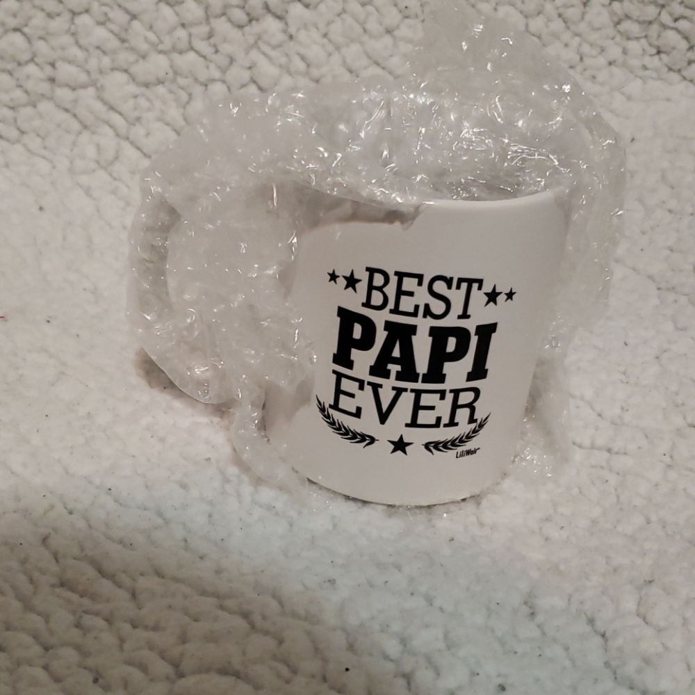 - New open box Mug Best Papi Ever